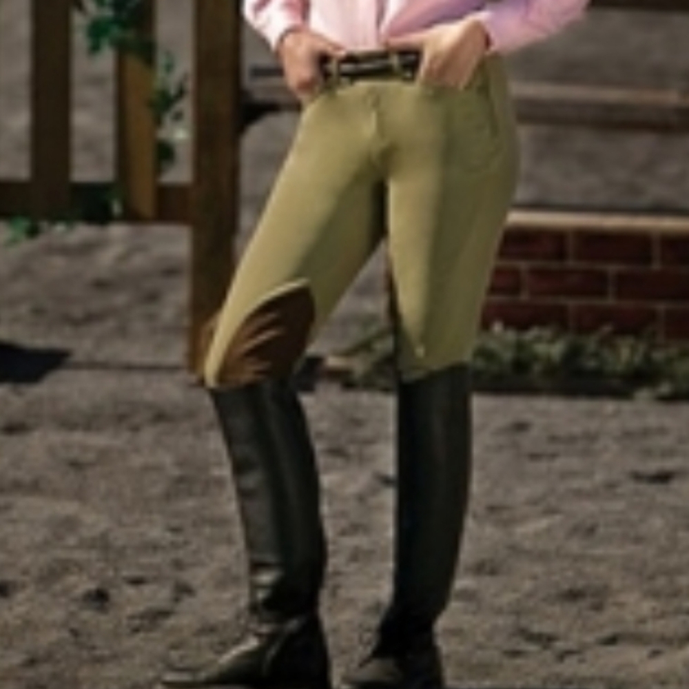 TUFFRIDER Legend Side Zip Ladies Breeches - Regular Size 28